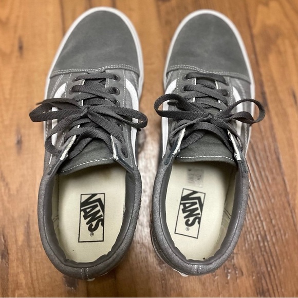 Men’s Vans Size 10 Grey Low Top - Picture 5 of 7